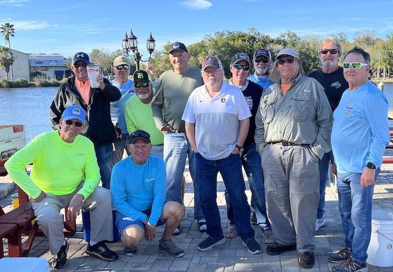 NCA Fishing Club members group picture